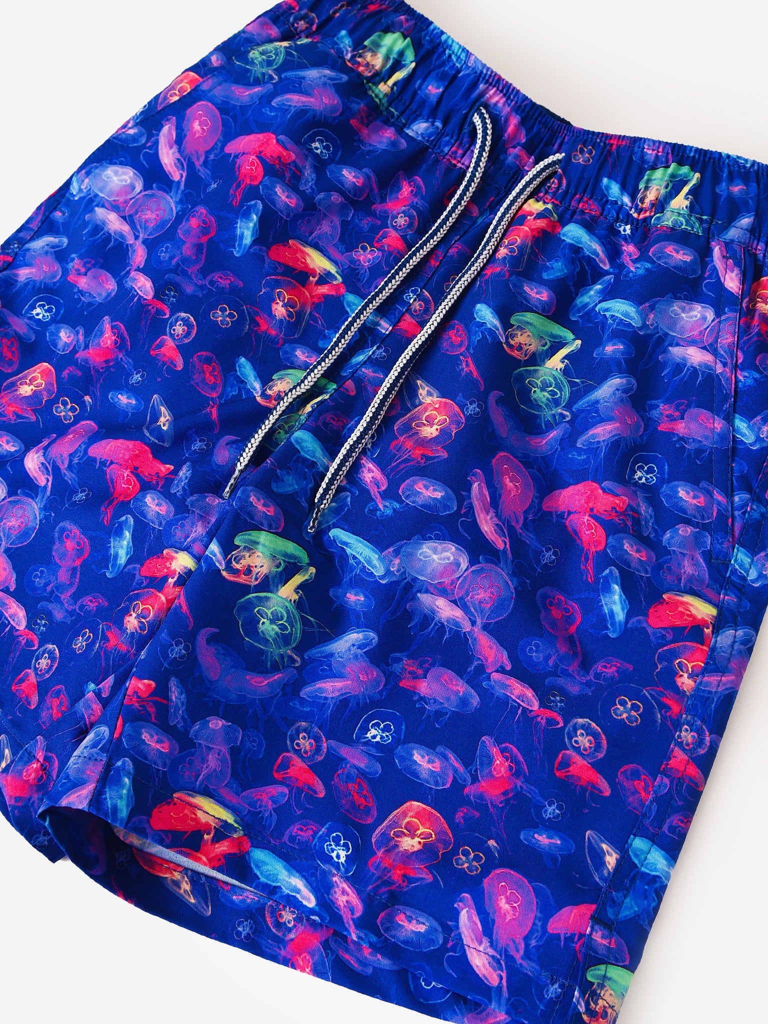 Peter Millar Youth Collection Youth Moon Jellies Swim Trunk - Saint Bernard