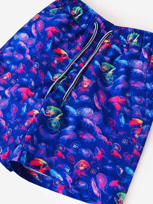 Peter Millar Youth Collection Youth Moon Jellies Swim Trunk