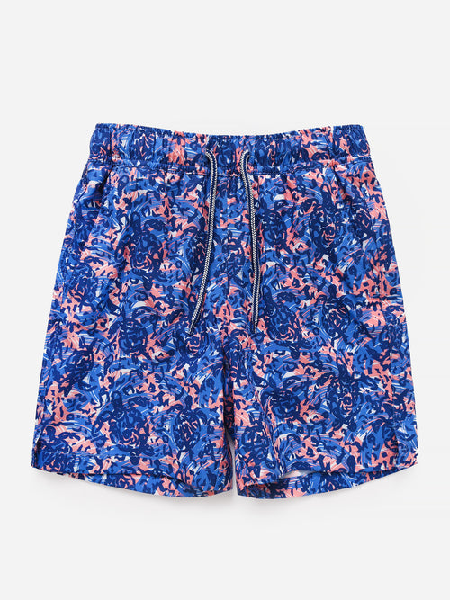 Peter Millar Youth Collection Boys' Turtle Tide Swim Trunk