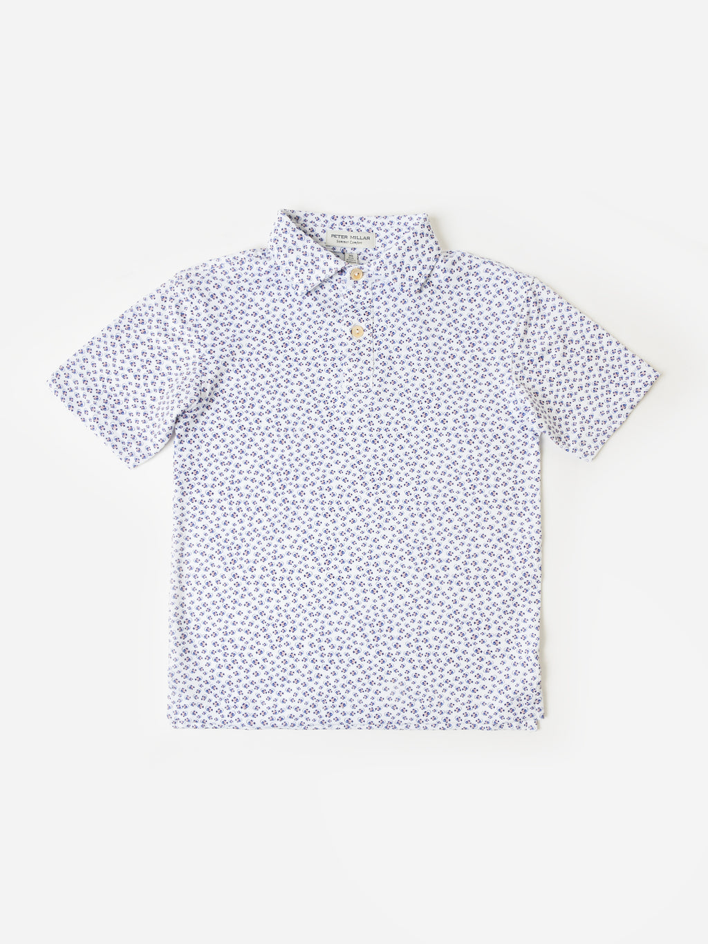 Peter Millar Youth Collection Boys' Angry Anglers Performance Jersey Polo - Saint Bernard