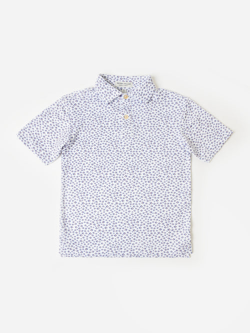 Peter Millar Youth Collection Boys' Angry Anglers Performance Jersey Polo