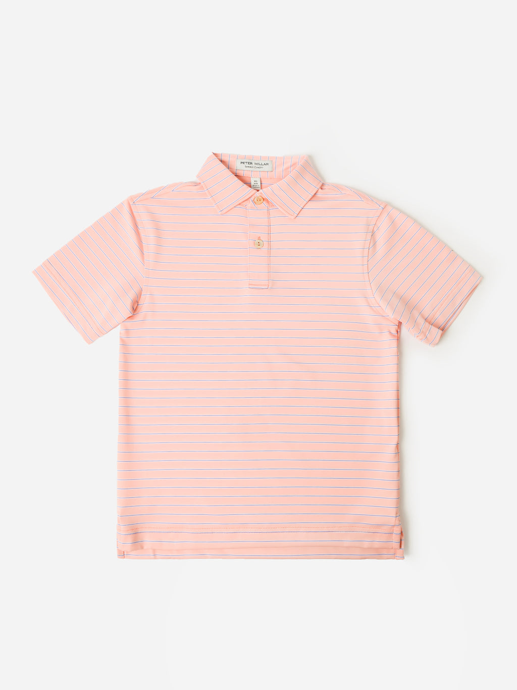 Peter Millar Youth Collection Boys' Drum Performance Jersey Polo - Saint Bernard