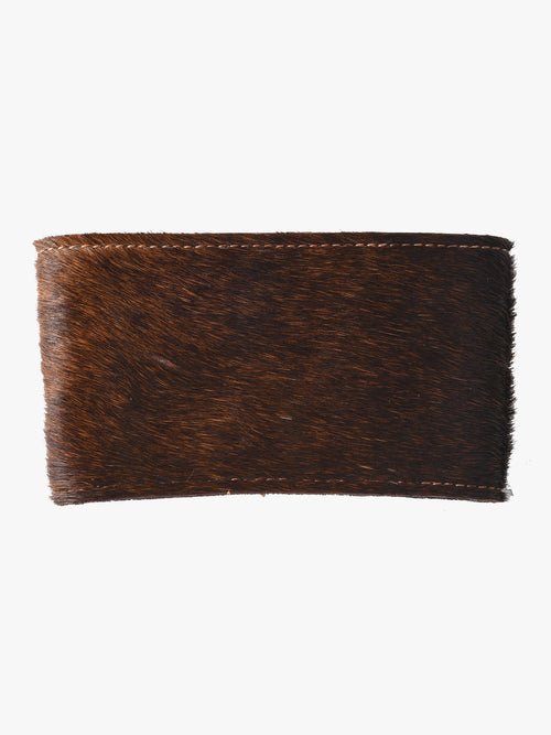 H Barnes and Co Cowhide Leather Sleeve for 20 oz. Yeti Tumbler - Saint Bernard