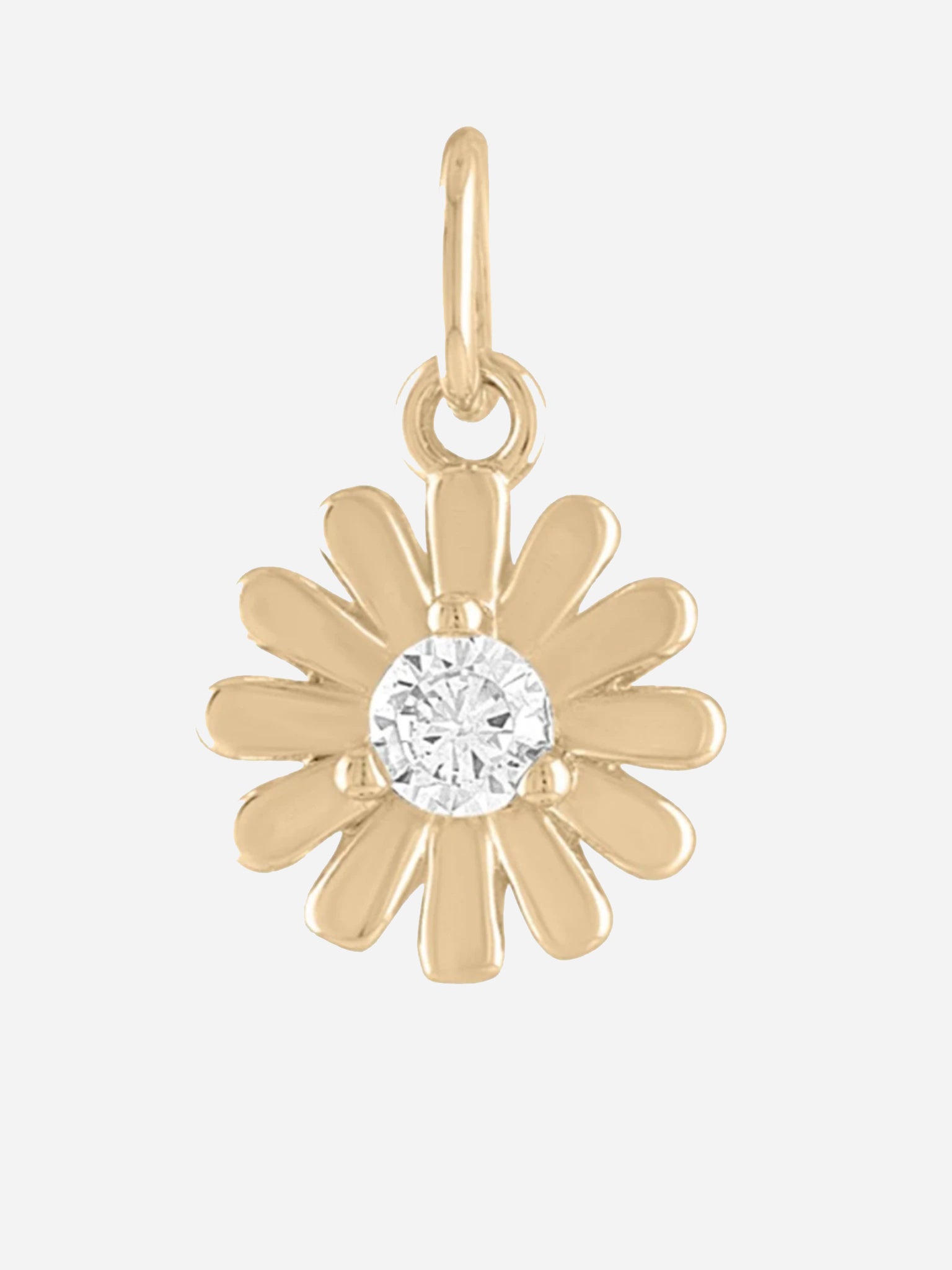 Alexa Leigh Yellow Gold Daisy Charm - Saint Bernard
