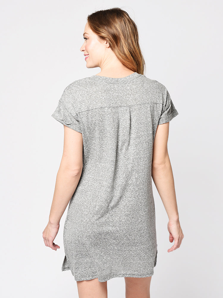 z supply t shirt dress Z Supply: Camino Textured Mini Dress