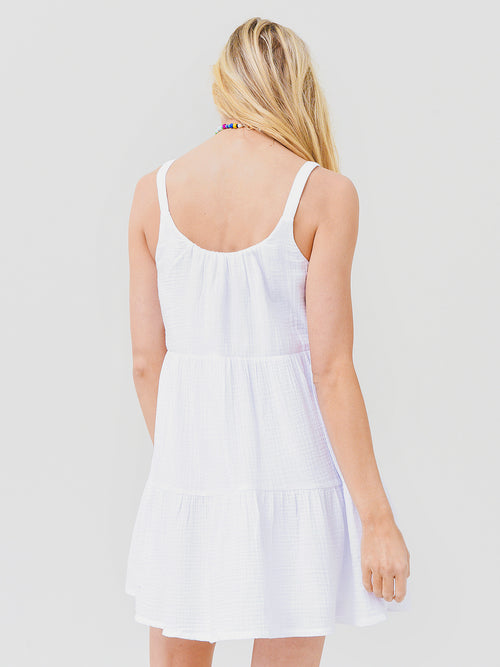 Z Supply Women's Danny Gauze Mini Dress