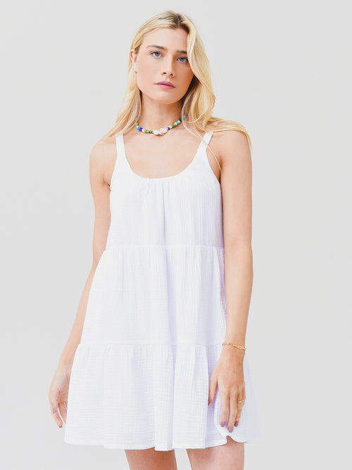 Z Supply Women's Danny Gauze Mini Dress