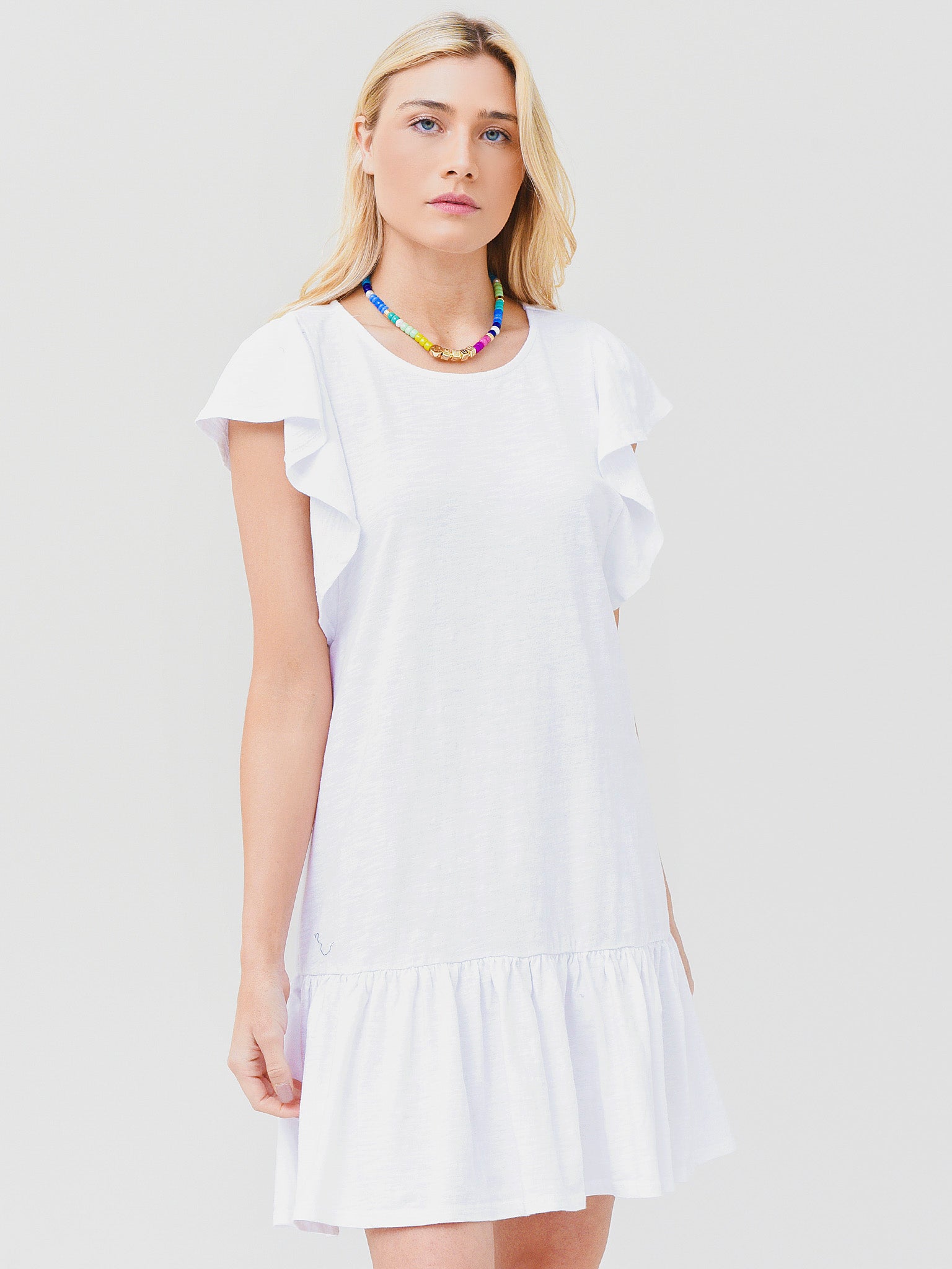 Z Supply Women's Flutter Slub Mini Dress - Saint Bernard