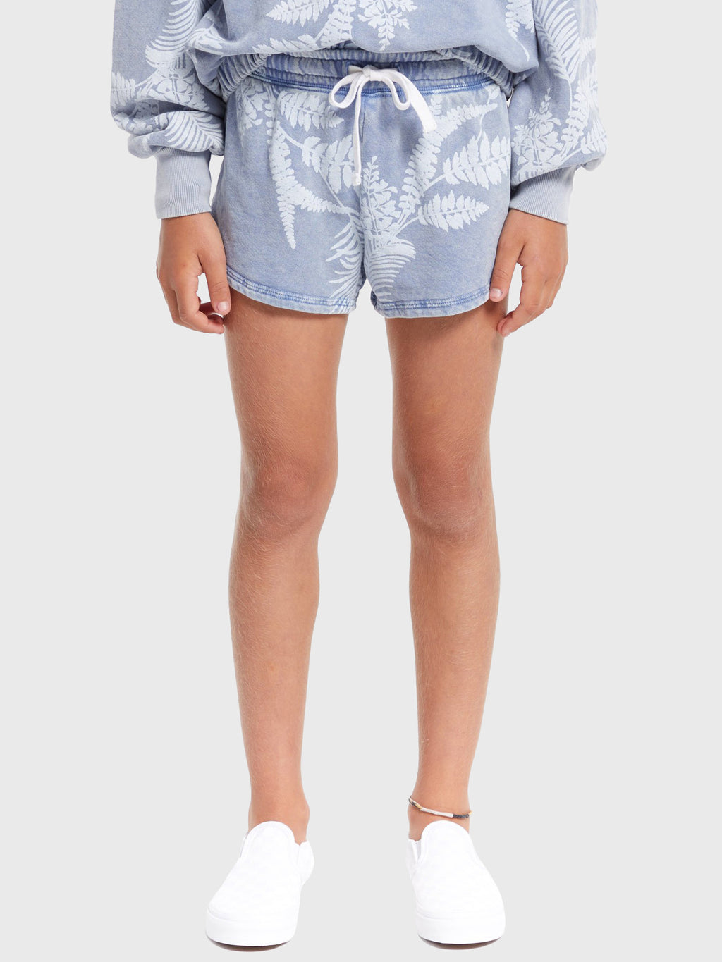 Z Supply Girls’ Mia Palm Short - Saint Bernard