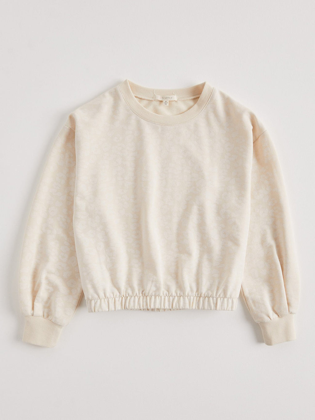 Z Supply Girls' Carmen Leo Sweatshirt - Saint Bernard