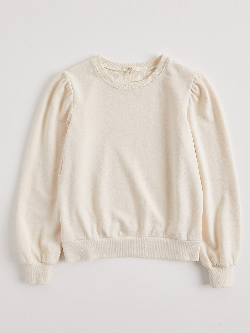 Z Supply Girls' Zoe Terry Sweatshirt - Saint Bernard