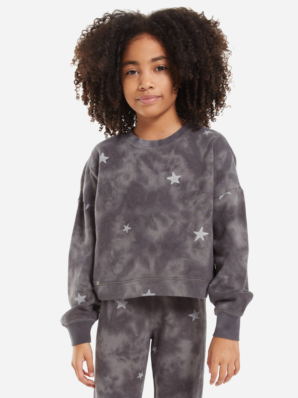 Z Supply Girls' Mila Cloud Star Top - Saint Bernard