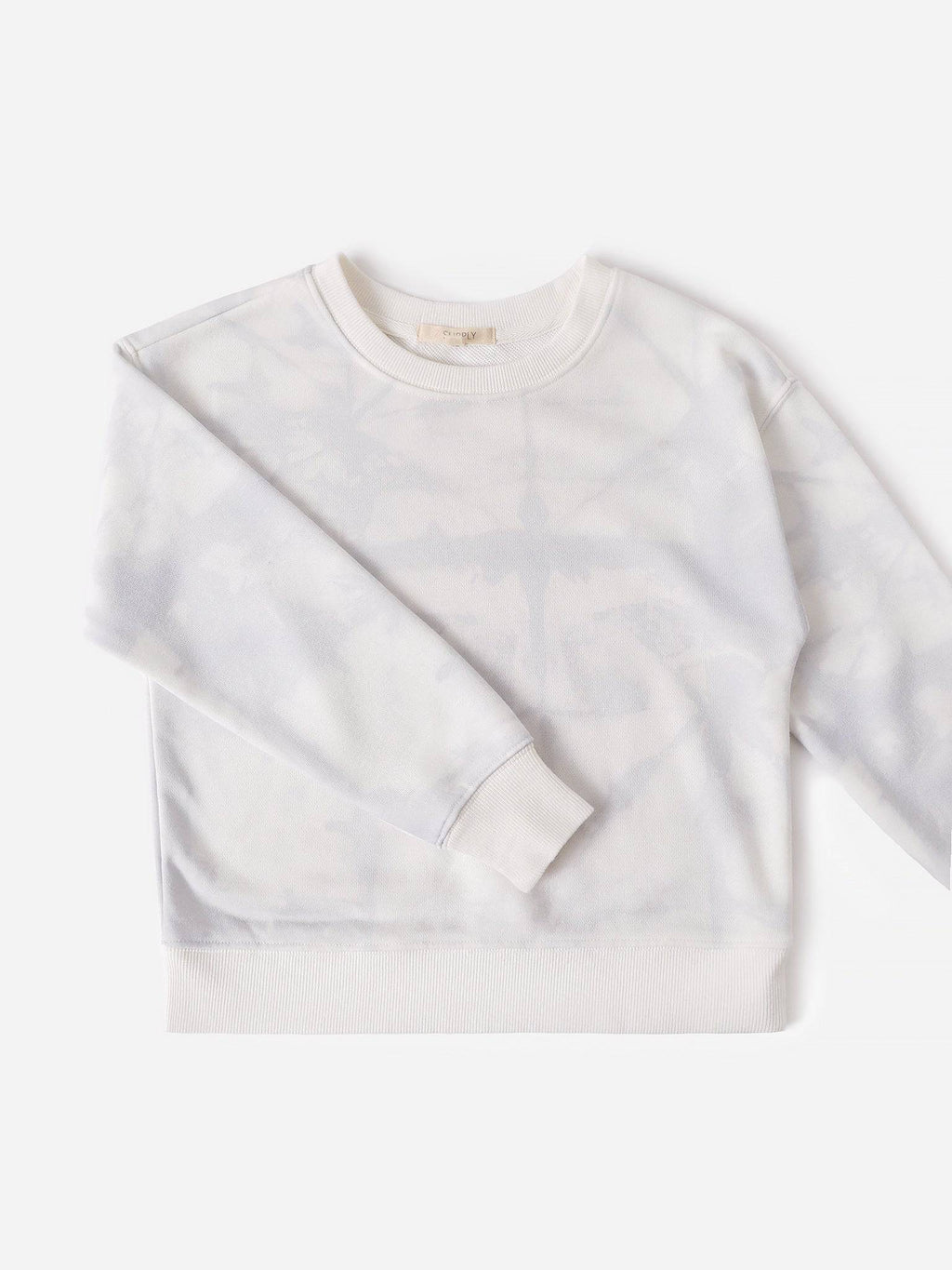 Z Supply Girls' Noa Batik Sweatshirt - Saint Bernard
