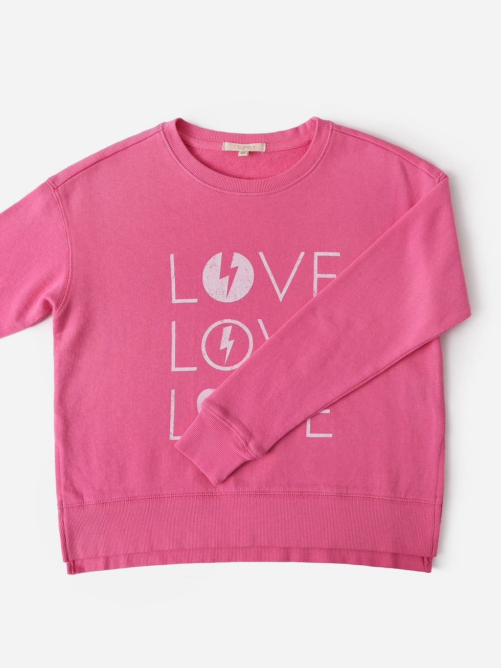 Z Supply Girls' Modern Weekender Sweatshirt - Saint Bernard