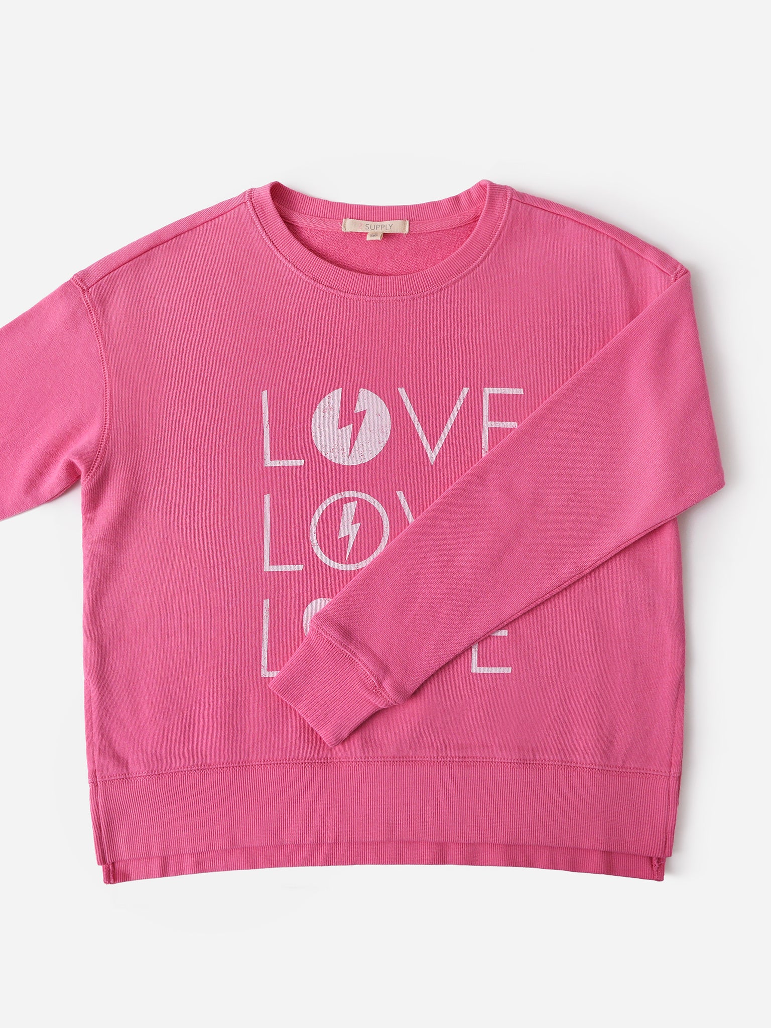 Z Supply Girls' Modern Weekender Sweatshirt - Saint Bernard