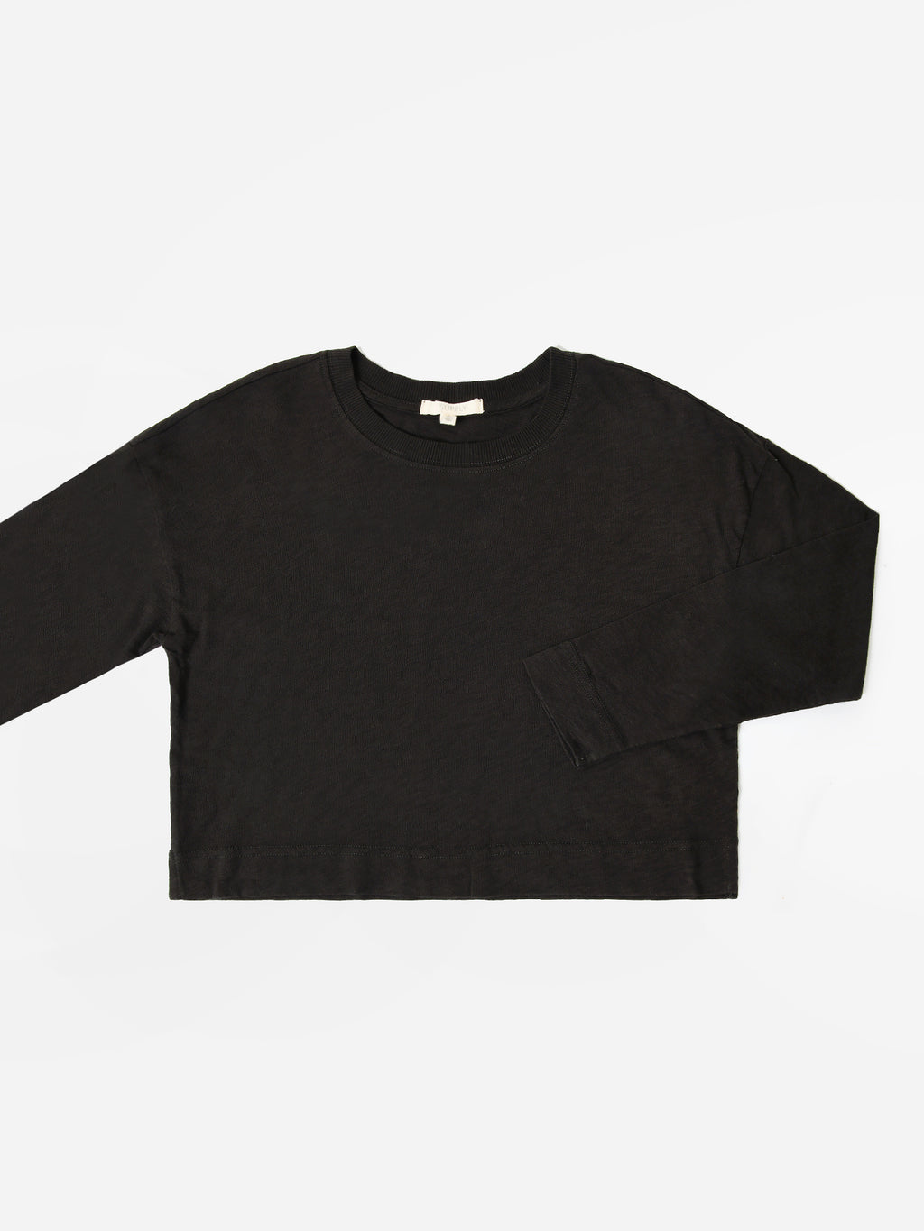 Z Supply Girls' Lupita Crop Long Sleeve Top - Saint Bernard