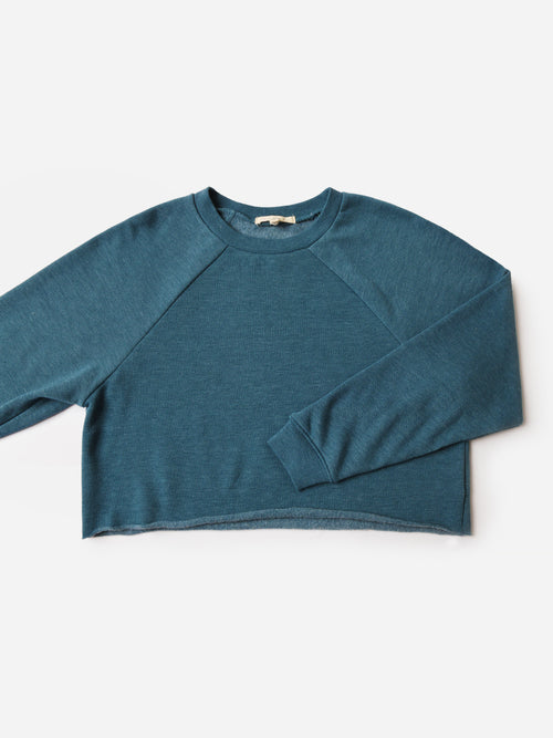 Z Supply Girls' Tori Crop Sweatshirt