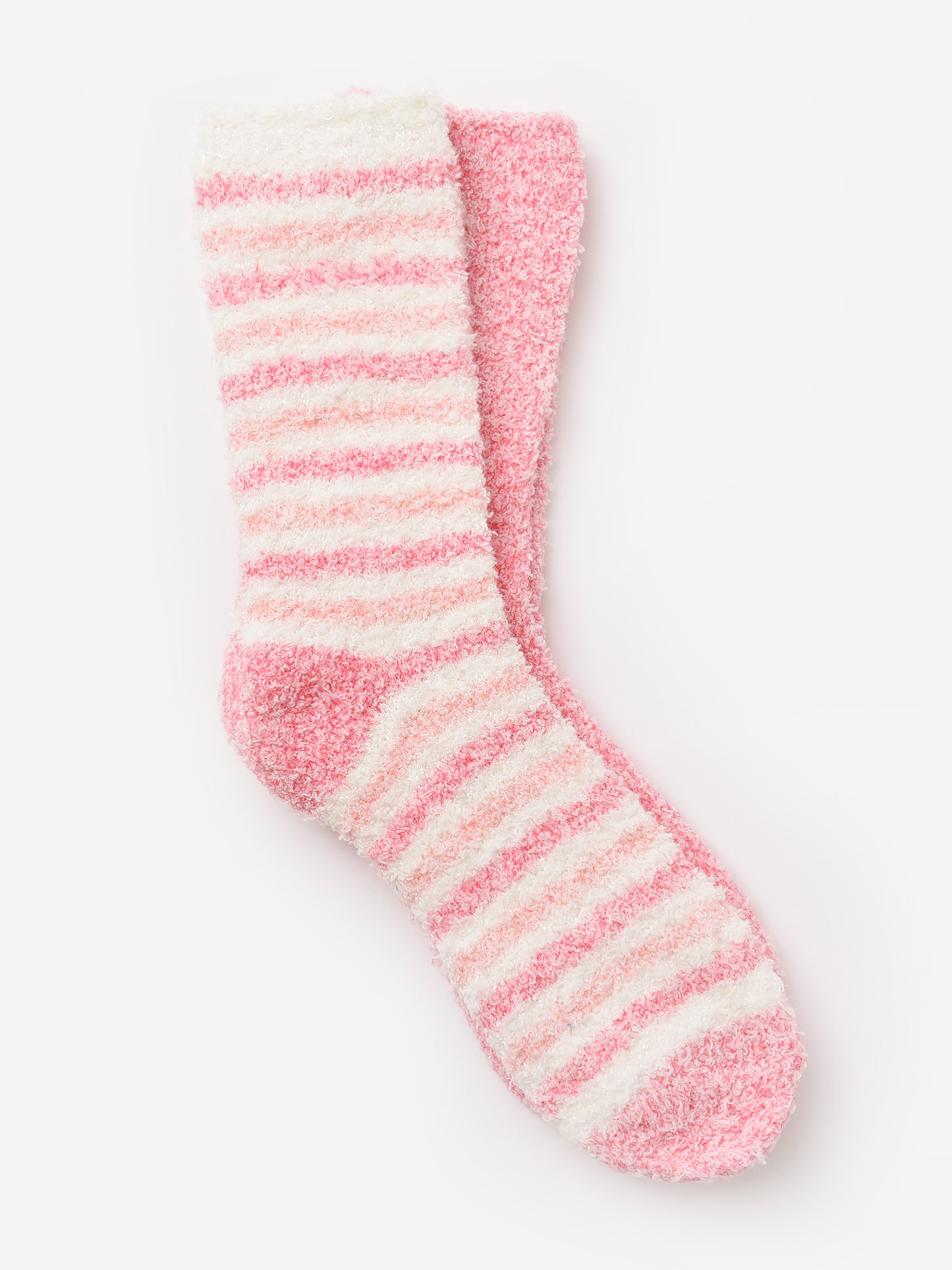 Z Supply Women's Plush Stripe 2-Pack Socks - Saint Bernard