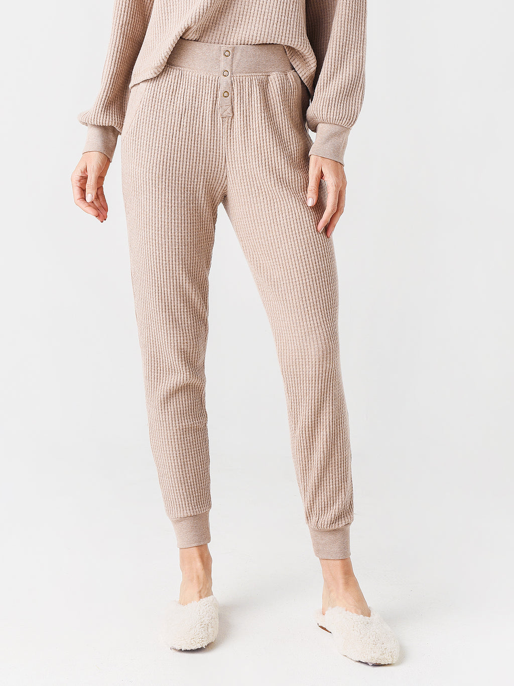 Z Supply Women's Camper Jogger Sweatpant - Saint Bernard