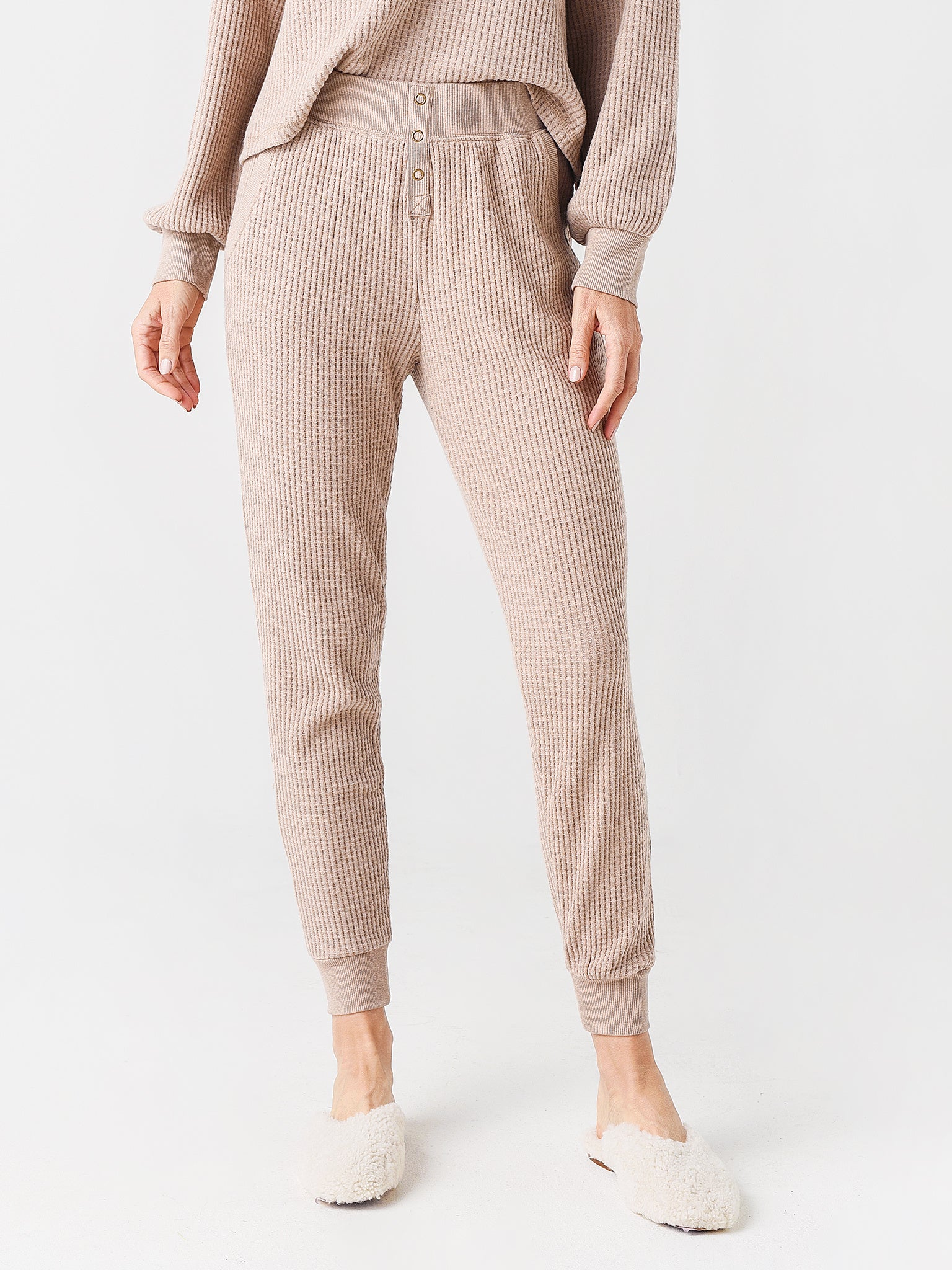 Z Supply Women's Camper Jogger Sweatpant - Saint Bernard