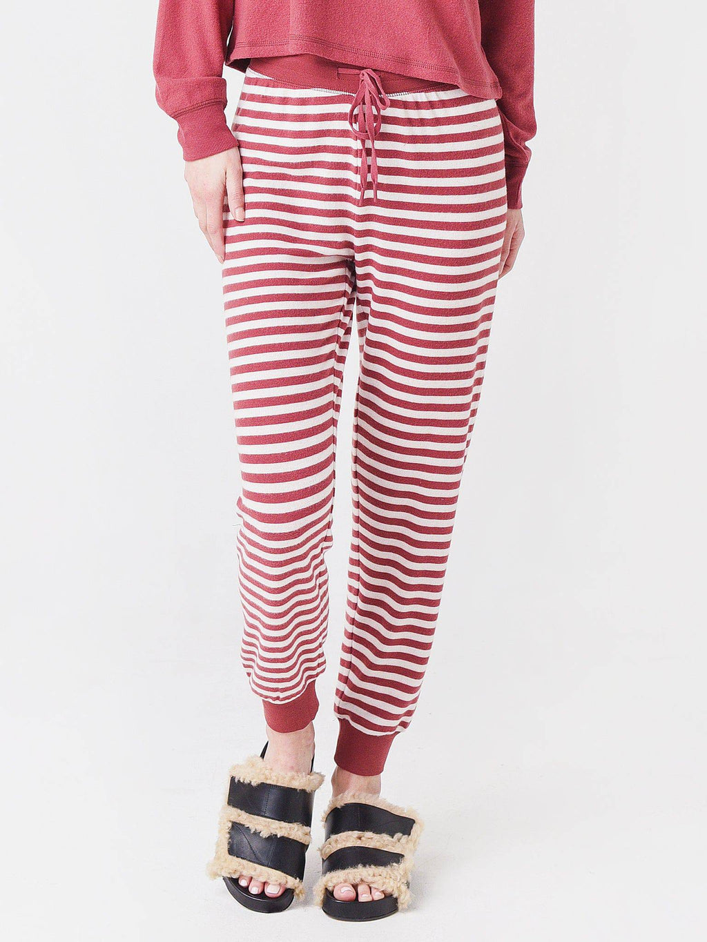 Z Supply Women's Twilight Stripe Jogger - Saint Bernard