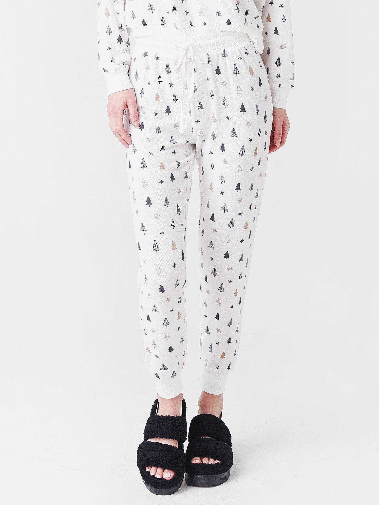 Z Supply Women's Twilight Tree Jogger - Saint Bernard