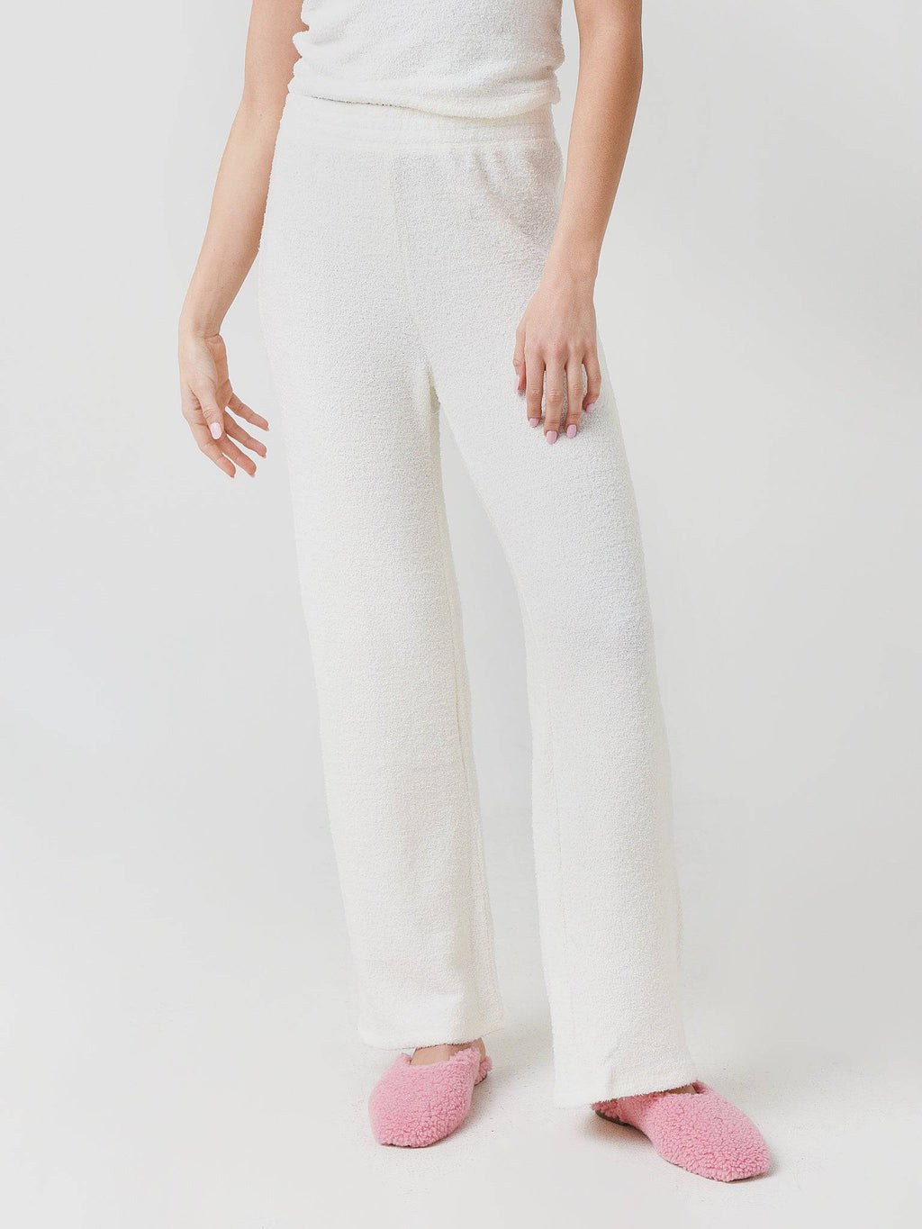 Z Supply Women's Lounging Around Plush Pant - Saint Bernard