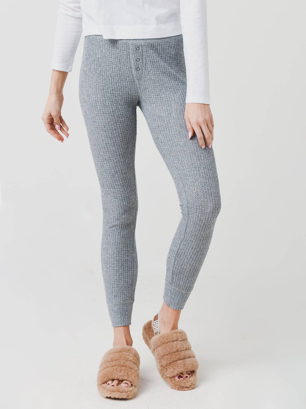 Z Supply Women's Lover Thermal Legging - Saint Bernard