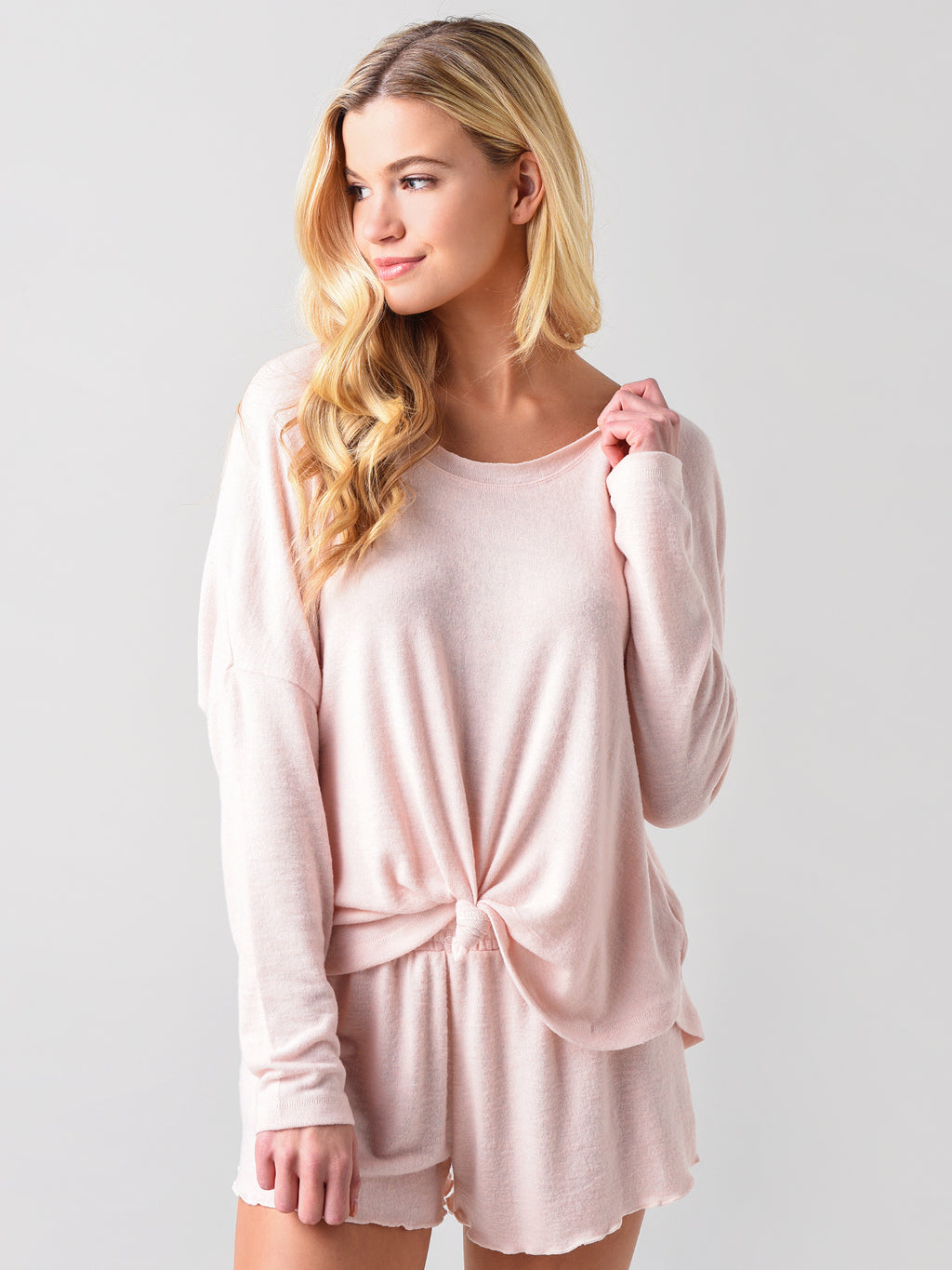 Z Supply Women's Hang Out Long Sleeve Top - Saint Bernard