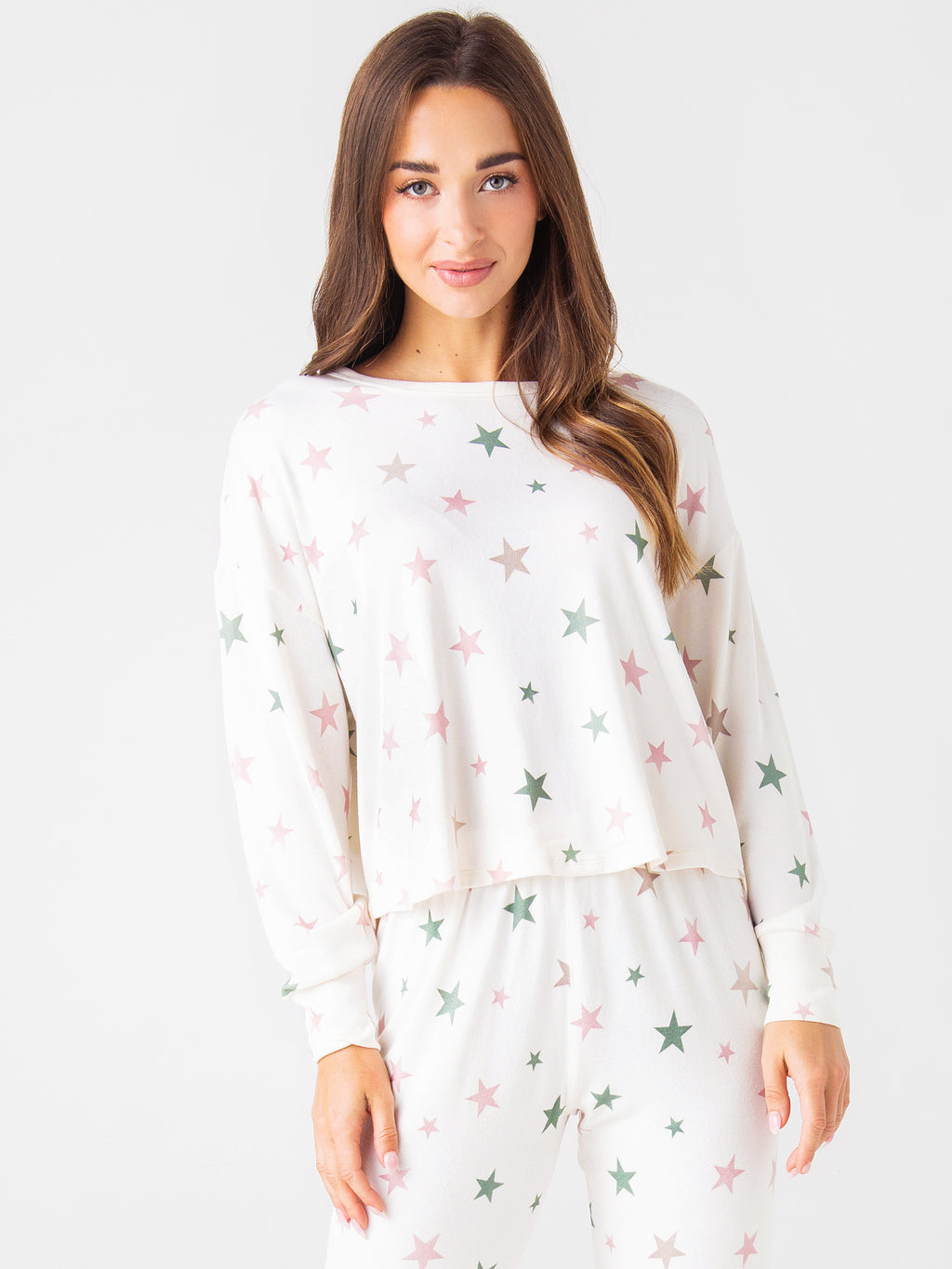 Z Supply Women's Sun Ray Star Long Sleeve Top - Saint Bernard