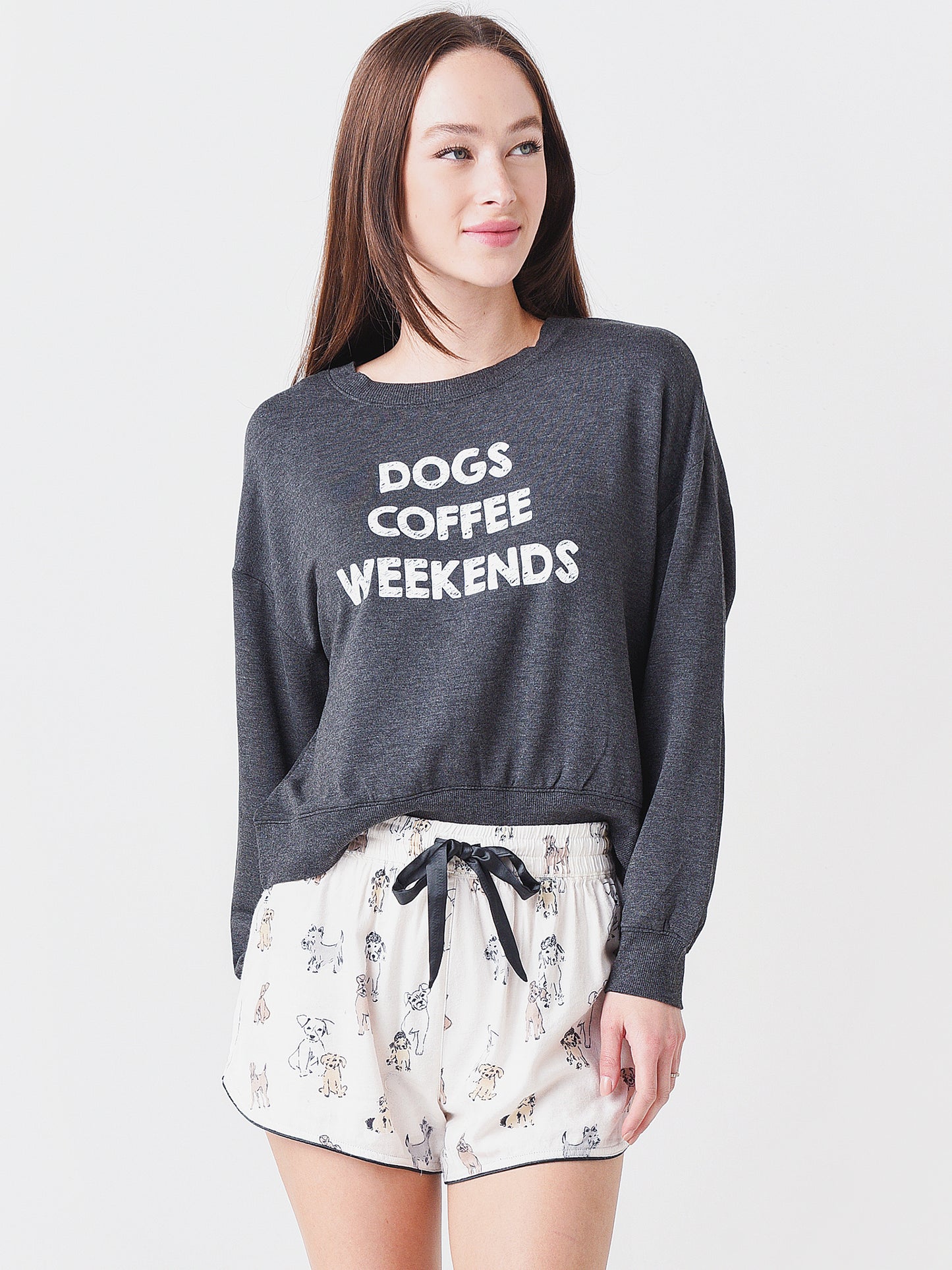 Z Supply Women's Elle Dog Sweatshirt