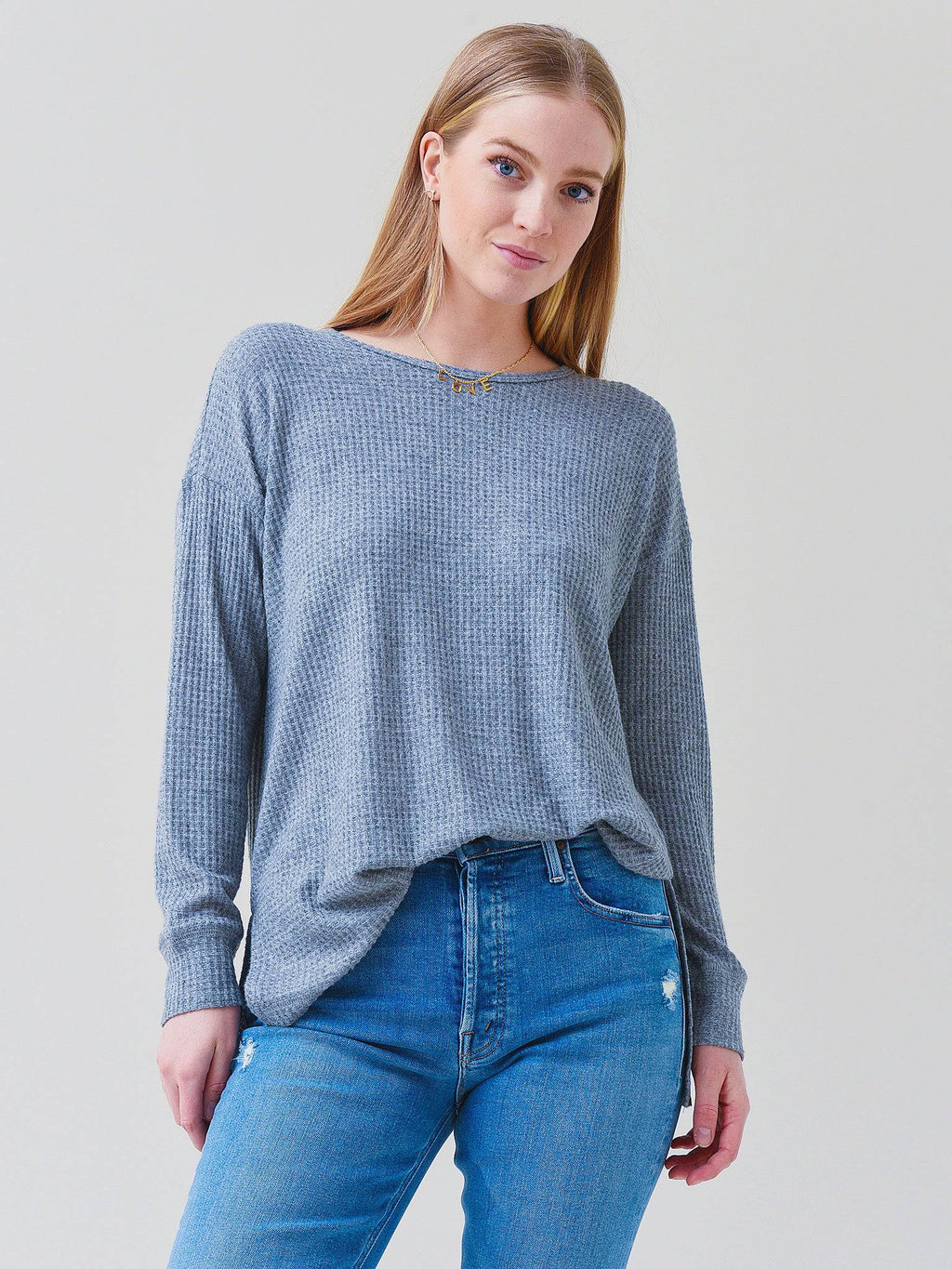 Z Supply Women's Self Love Thermal Tunic - Saint Bernard