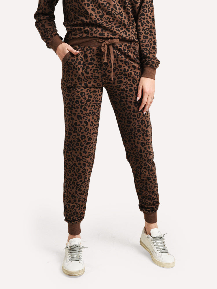 Z Supply The Leopard Jogger - Saint Bernard