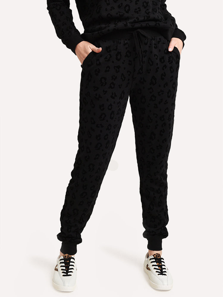 Z Supply Animal Flocked Jogger - Saint Bernard