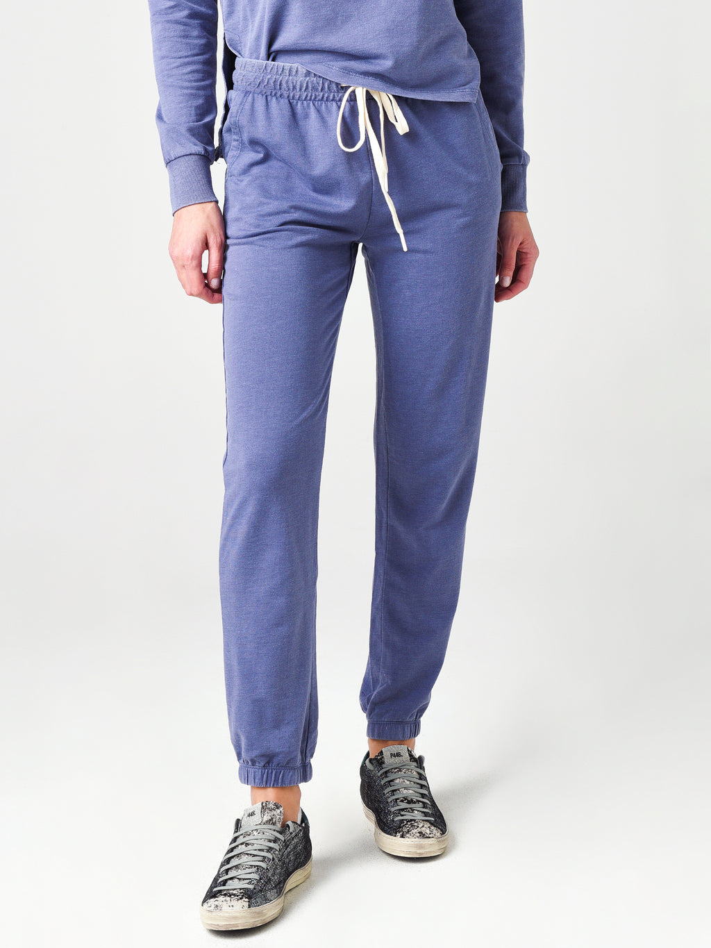 Z Supply Women's PE Terry Jogger Sweatpant - Saint Bernard