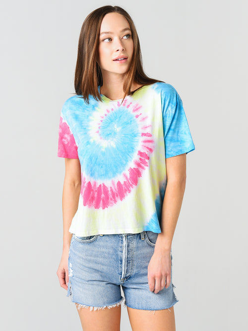 Z Supply The Neon Tie Dye Tee