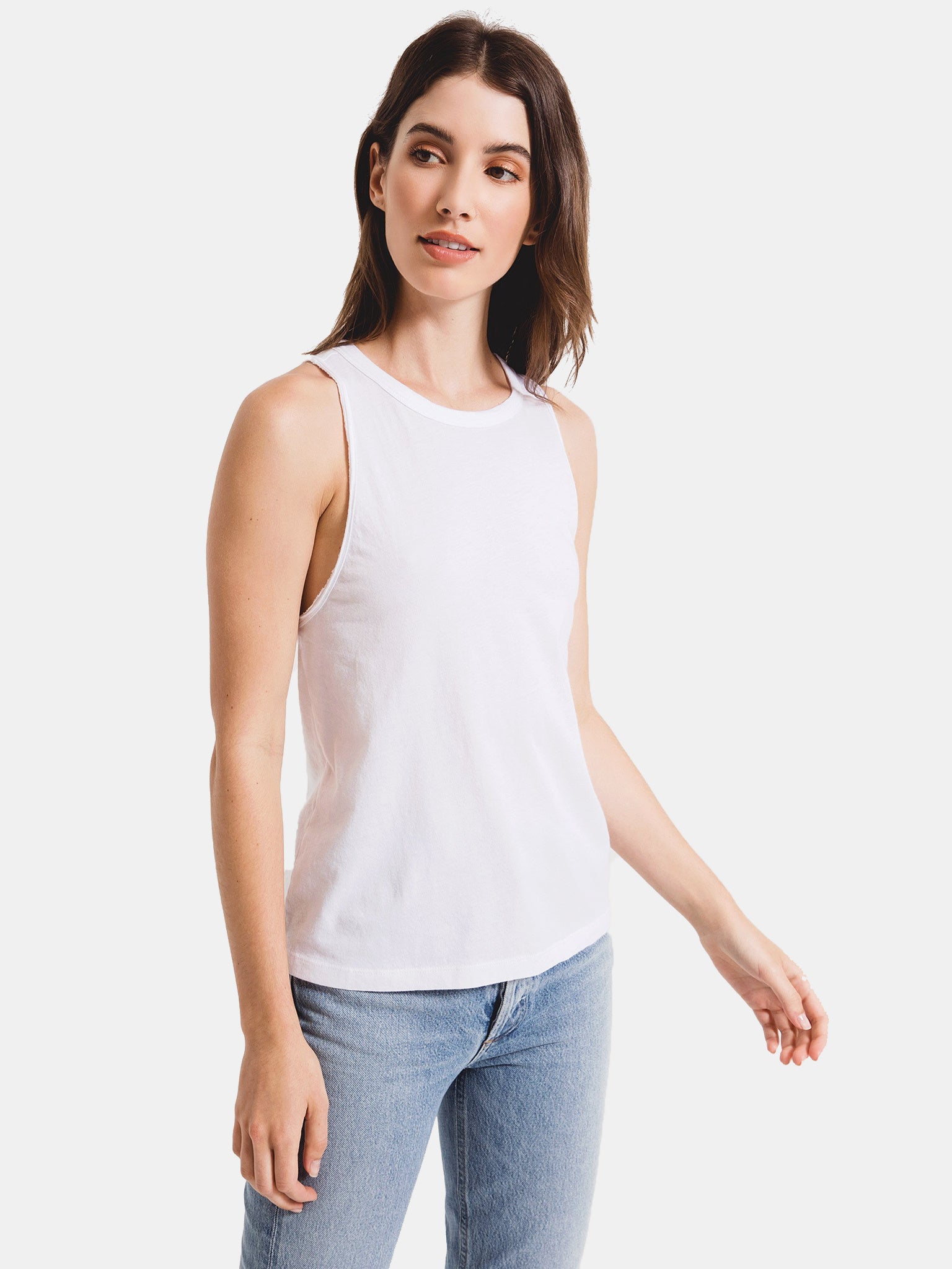 Z Supply Women's The Organic Cotton Muscle Tank - Saint Bernard