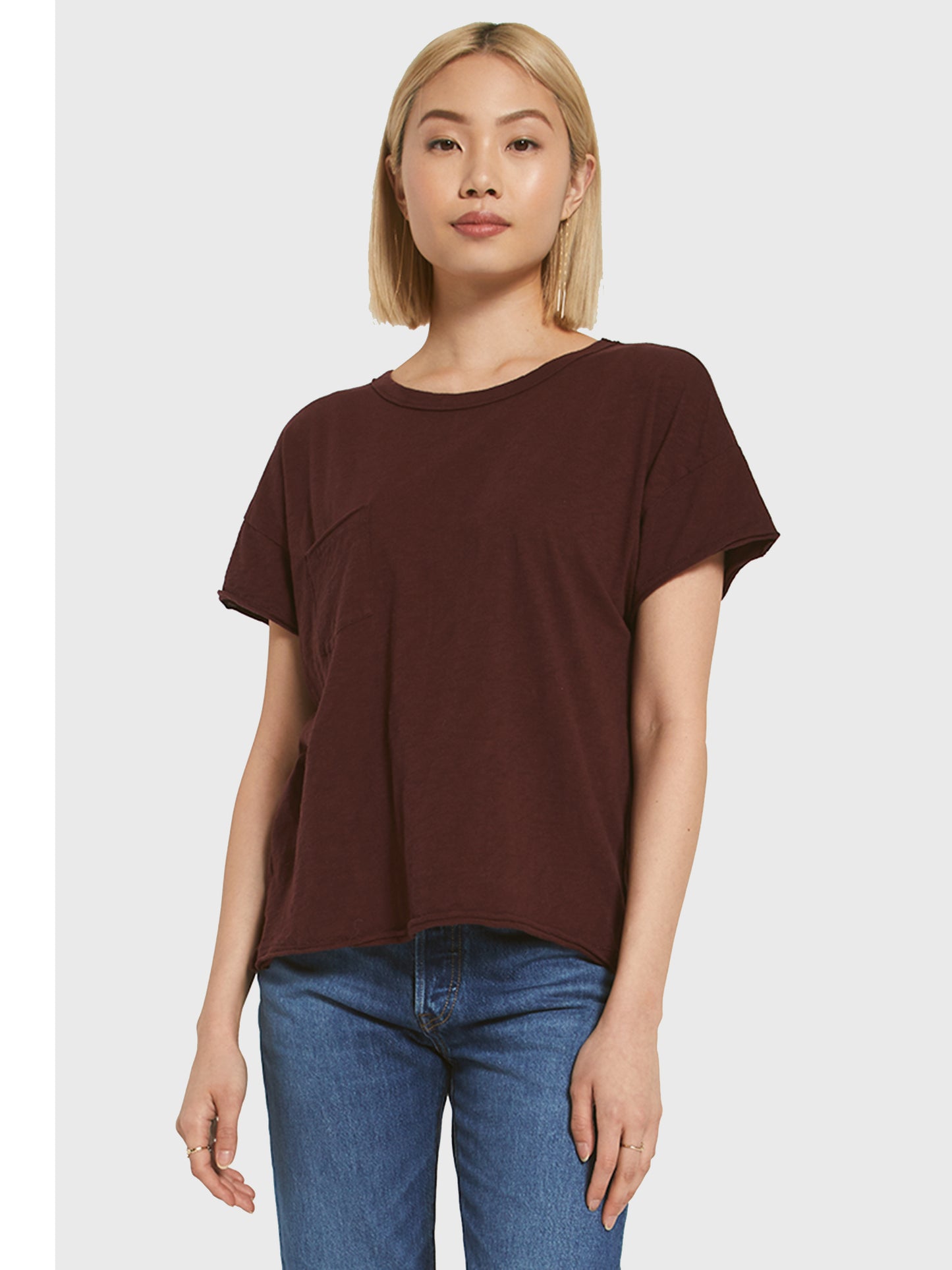 Z Supply Women's Lina Slub Tee - Saint Bernard