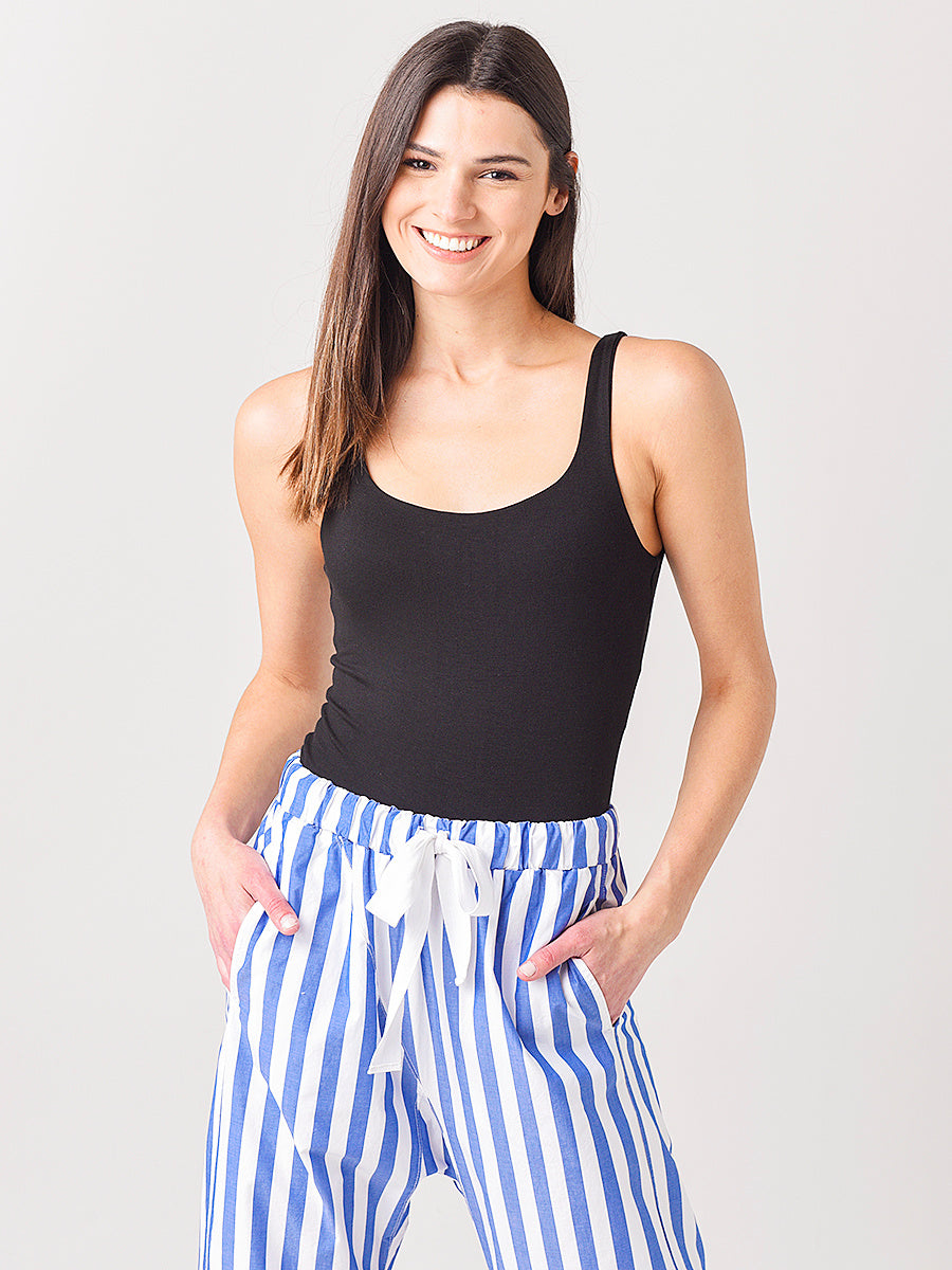 Z Supply Women's Summerland Sleek Jersey Bodysuit - Saint Bernard