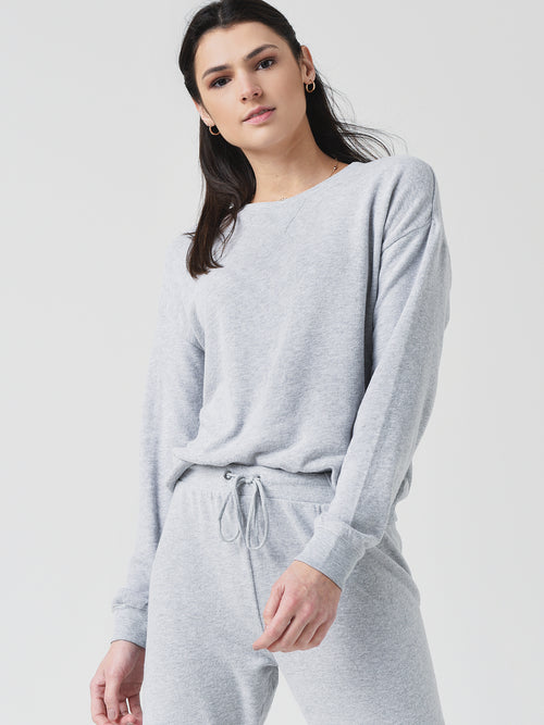 Z Supply Women's Libby Soft Plush Sweatshirt