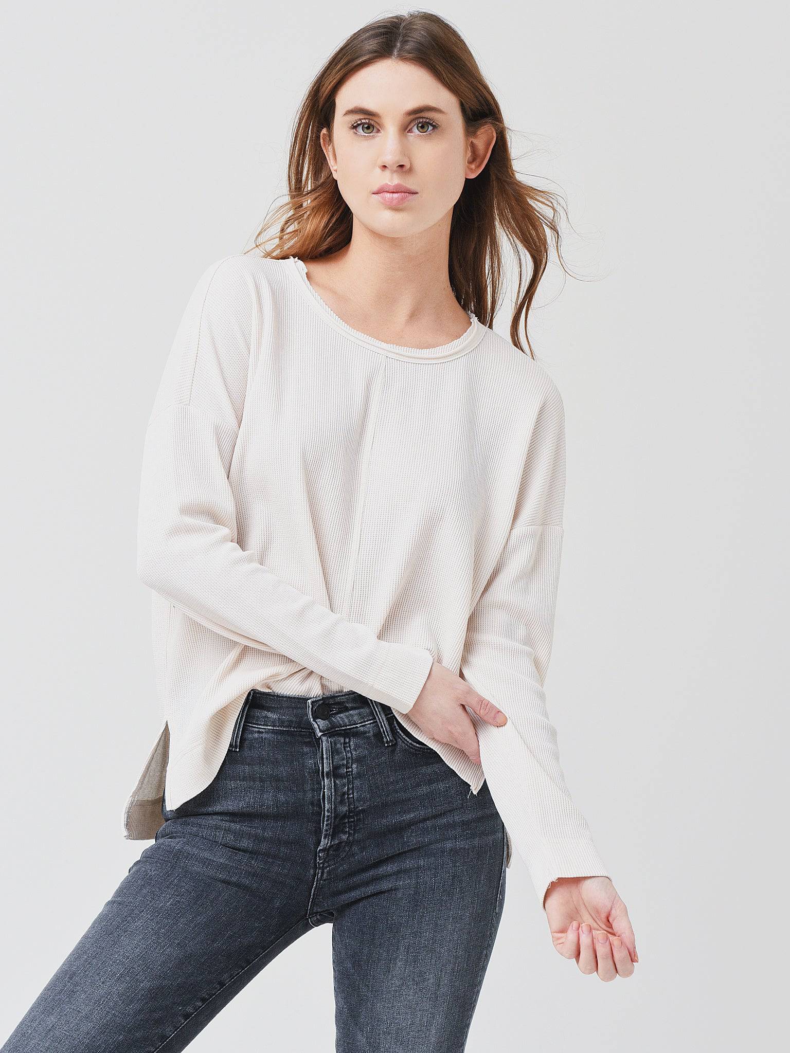 Z Supply Women's Val Thermal Top - Saint Bernard