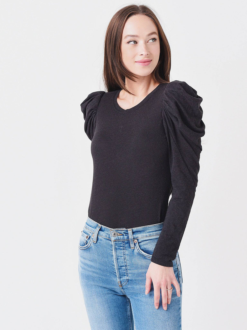 Z Supply Women's Cece Triblend Jersey Top - Saint Bernard