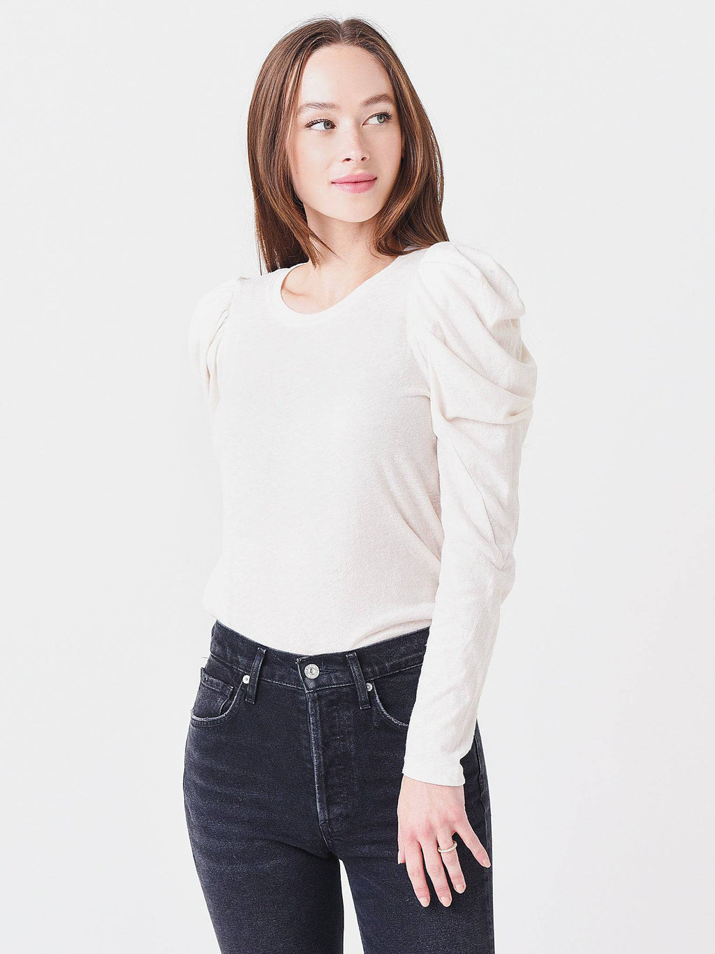 Z Supply Women's Cece Triblend Jersey Top - Saint Bernard