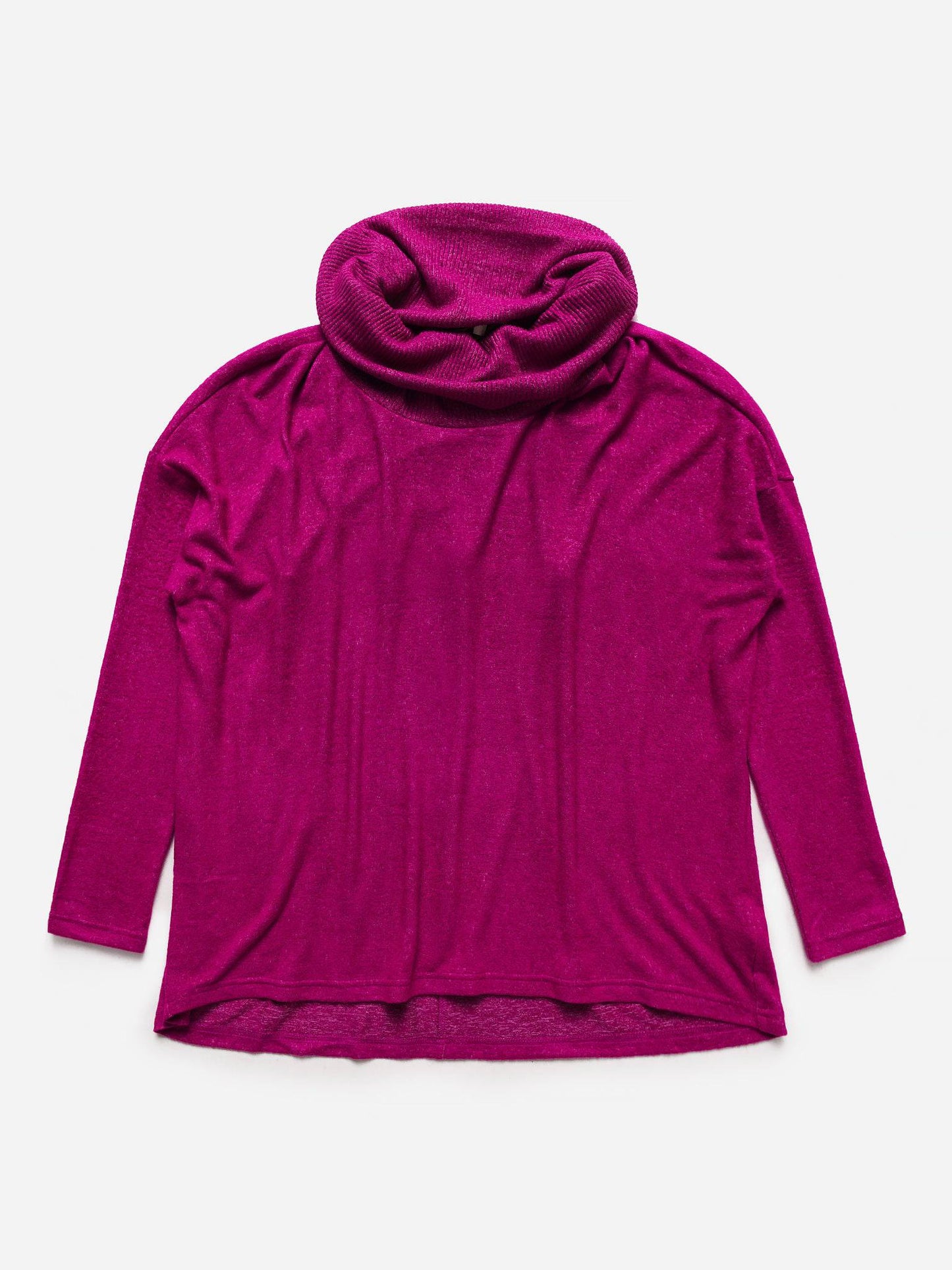 Z Supply Women's Melysa Marled Cowl Neck Top - Saint Bernard