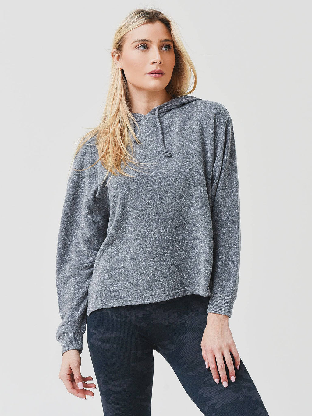 Z Supply Women's Reid Triblend Hoodie - Saint Bernard