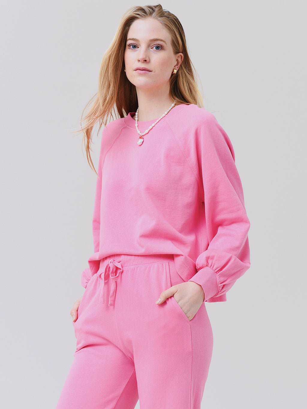 Z Supply Women's Blythe Washed Sweatshirt - Saint Bernard