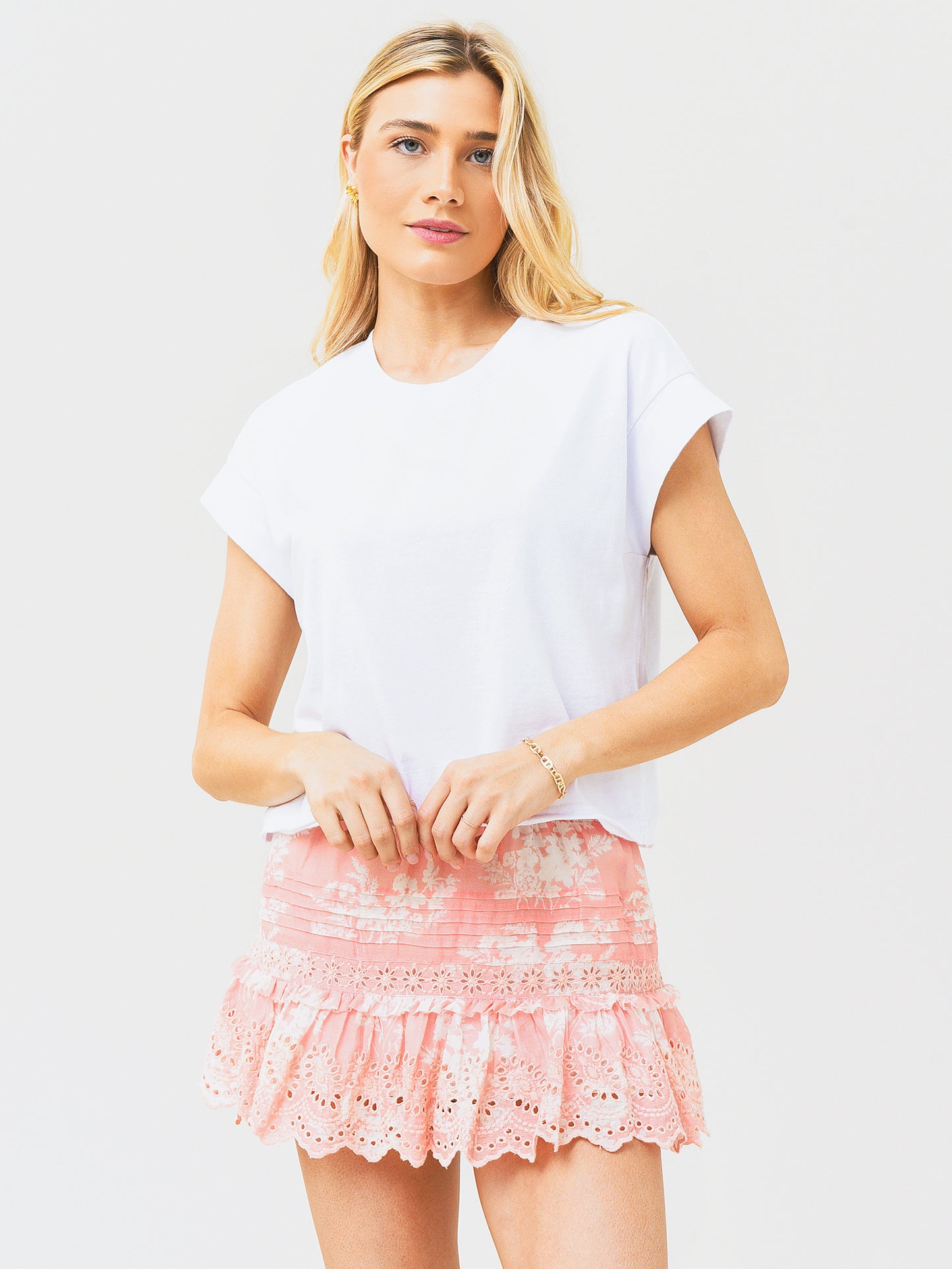 Z Supply Women's Cyler Jersey Tee - Saint Bernard