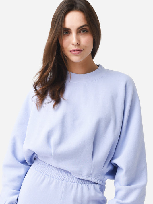 Z Supply Women's Mariana Pleated Sweatshirt