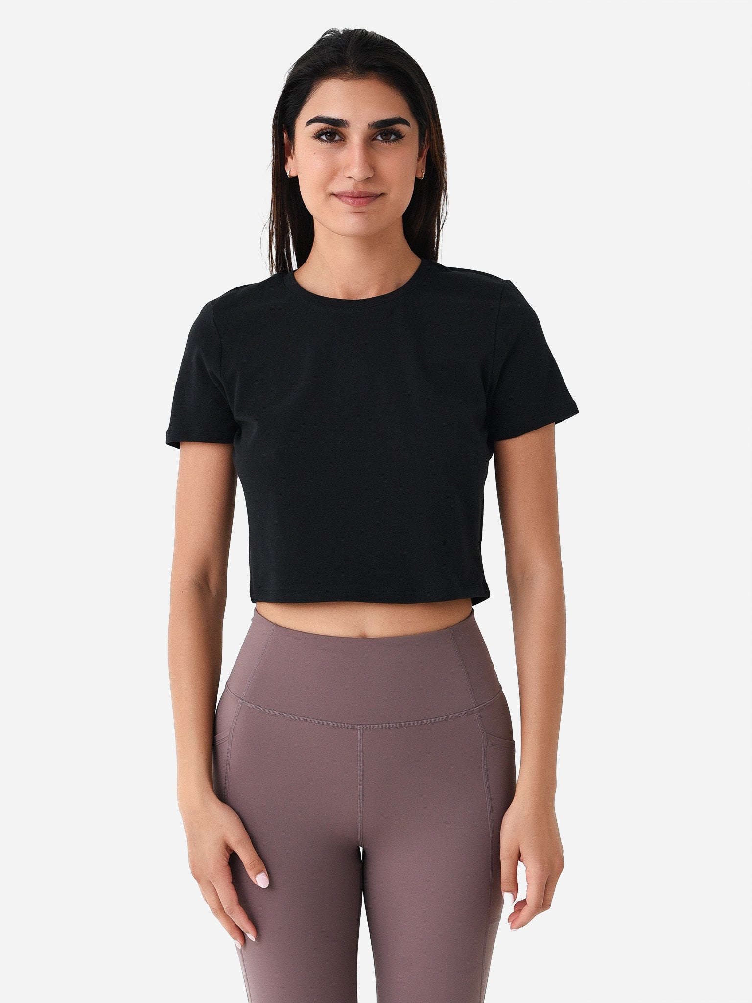 Z Supply Women's Pamela Cropped Tee - Saint Bernard