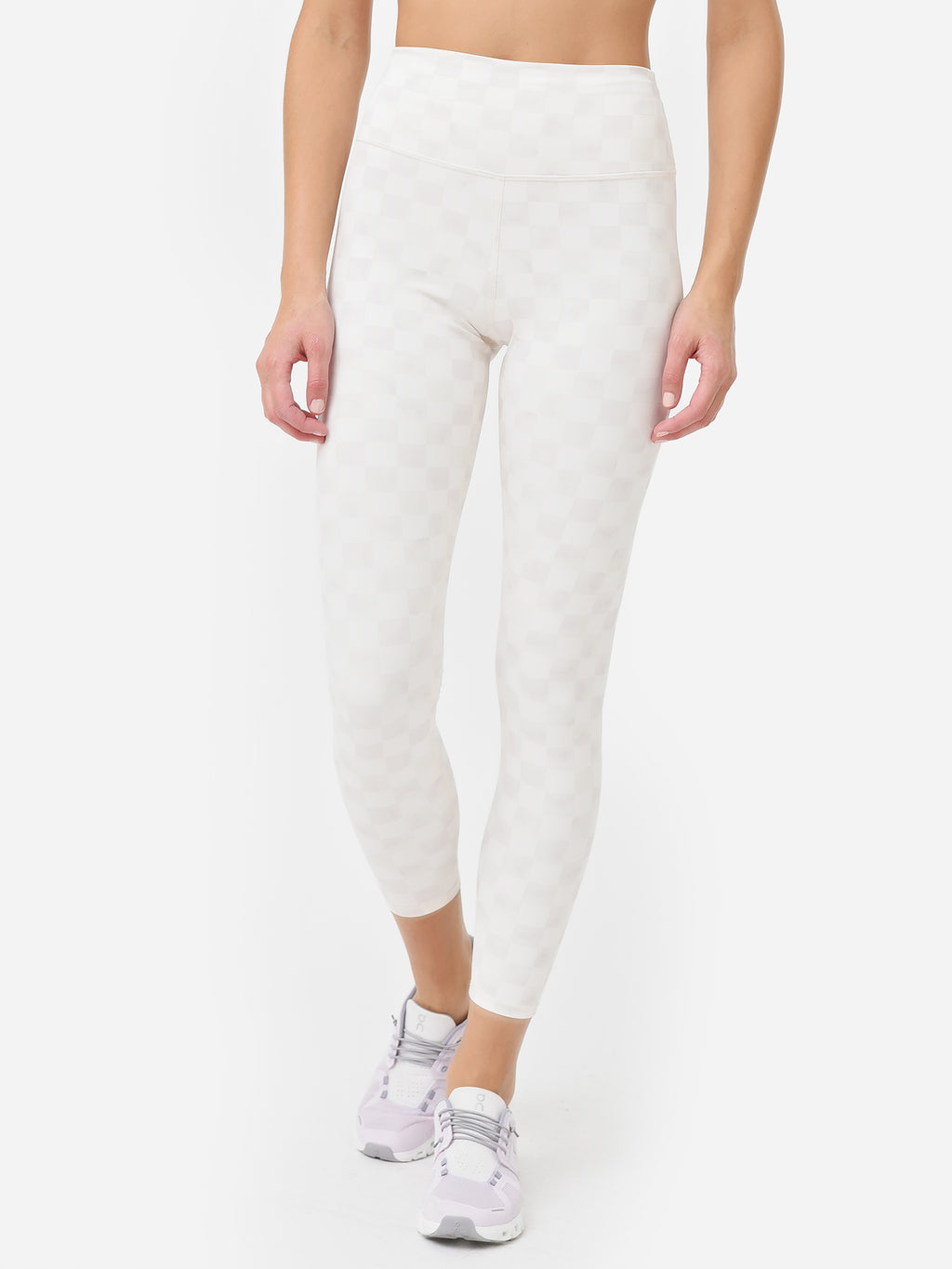 Z Supply Women's Check Mate 7/8 Legging - Saint Bernard
